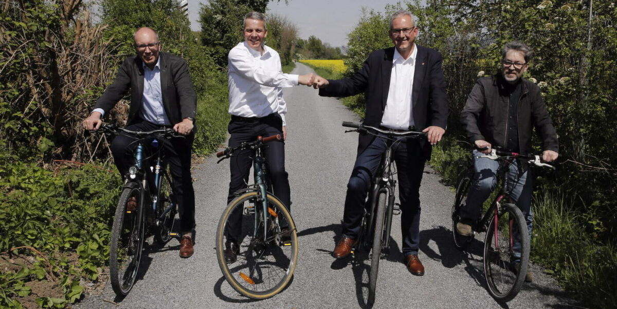 Radweg nach St. Ilgen eingeweiht