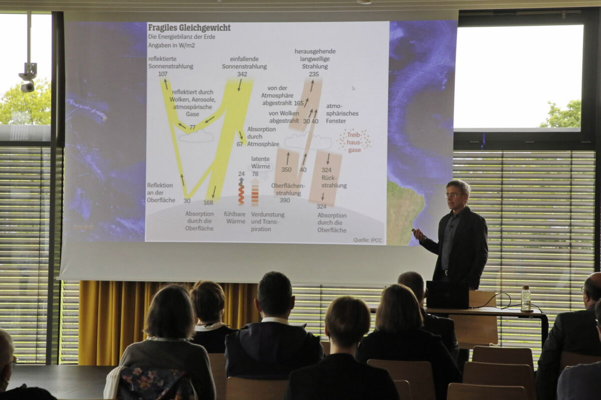 Vortrag von Professor Stefan Rahmstorf bei Promega