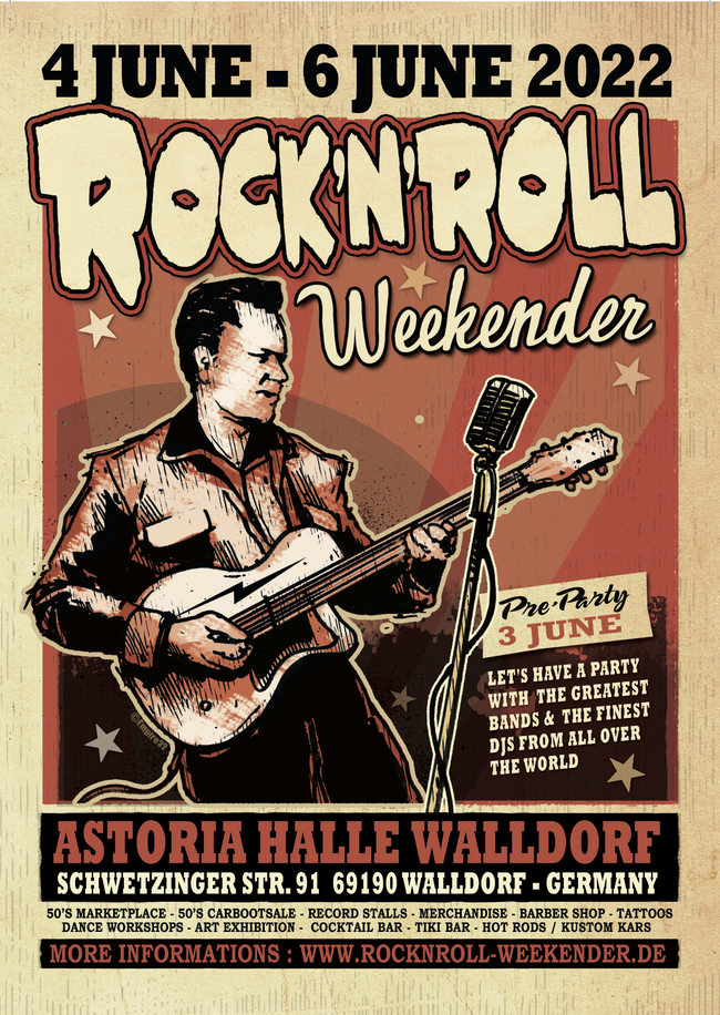 Rock’n’Roll Weekender 2022 – Endlich wieder live in Walldorf