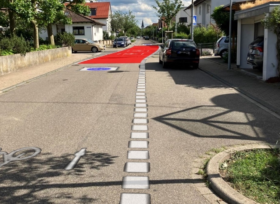 Gemeinderat beschließt die erste Walldorfer Fahrradstraße