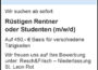 Resch & Frisch stellen ein…