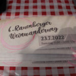 Weinwanderung Rauenberg 2022