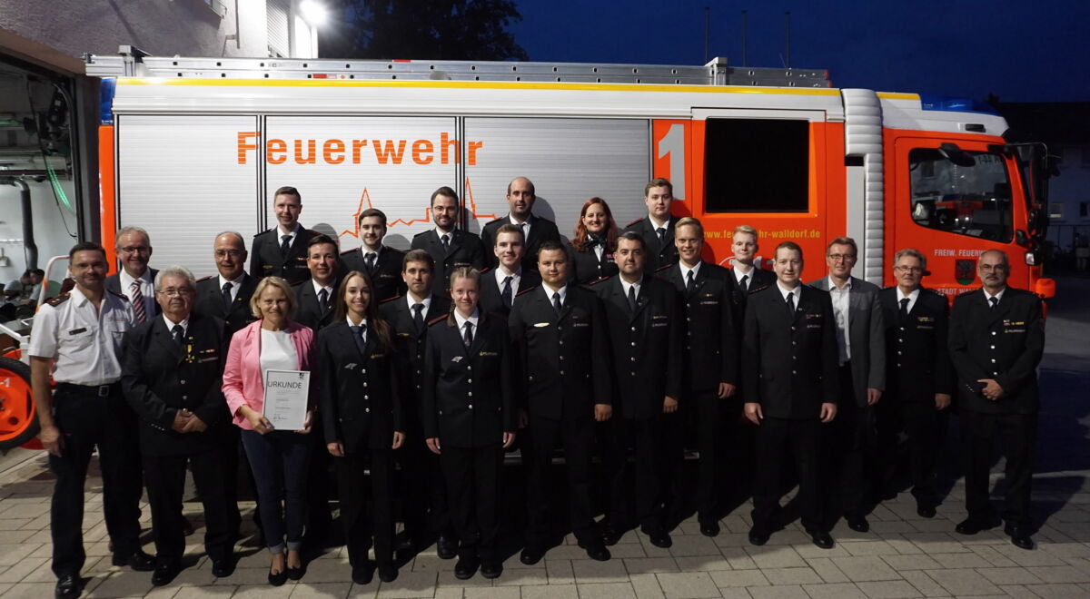Jahreshauptversammlung der Freiwilligen Feuerwehr Walldorf