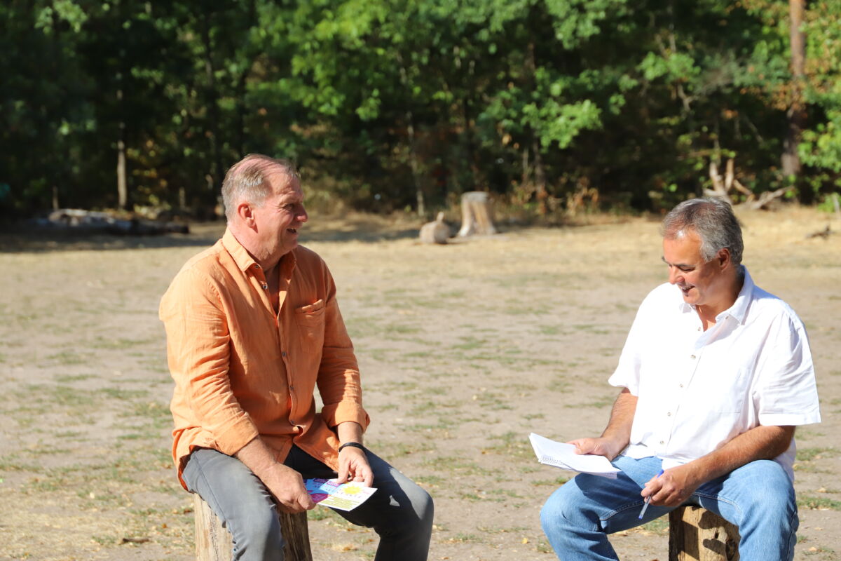 Interview mit Organisator Jürgen Vogel zum Start des Walldorfer Zeltspektakels