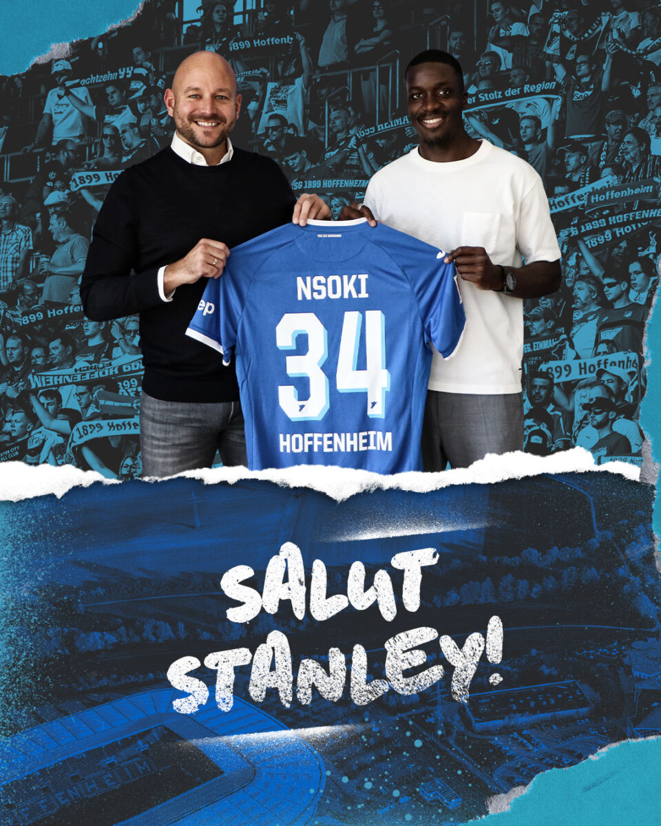 Stanley Nsoki verstärkt TSG-Defensive