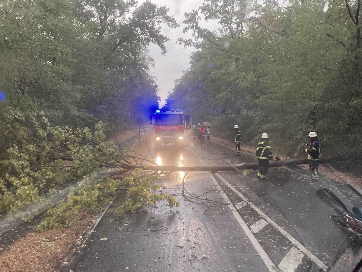 Unwetter erwischt Walldorf besonders schlimm