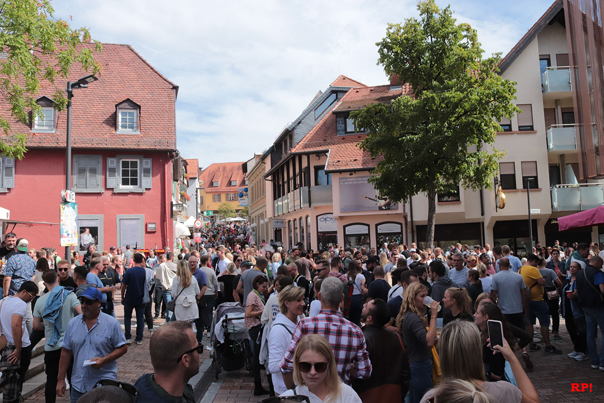 Wiesloch: Wein und Markt 2022 – Rückblick auf das 50. Fest