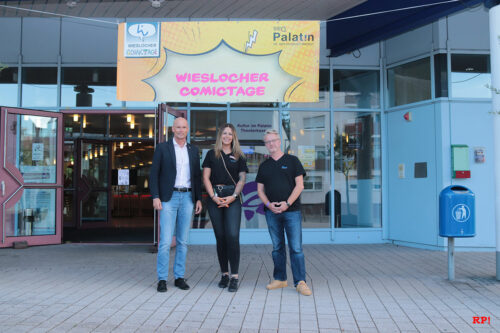 OB Elkemann, Isabelle Schaub (Palatin) und Thorsten Krings