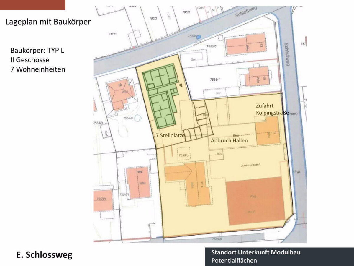 Gemeinderat Walldorf beschließt Bau einer Unterkunft im Schlossweg für 2,1 Millionen