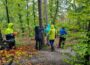 Kürbisse im Wald, das gab es noch nie
