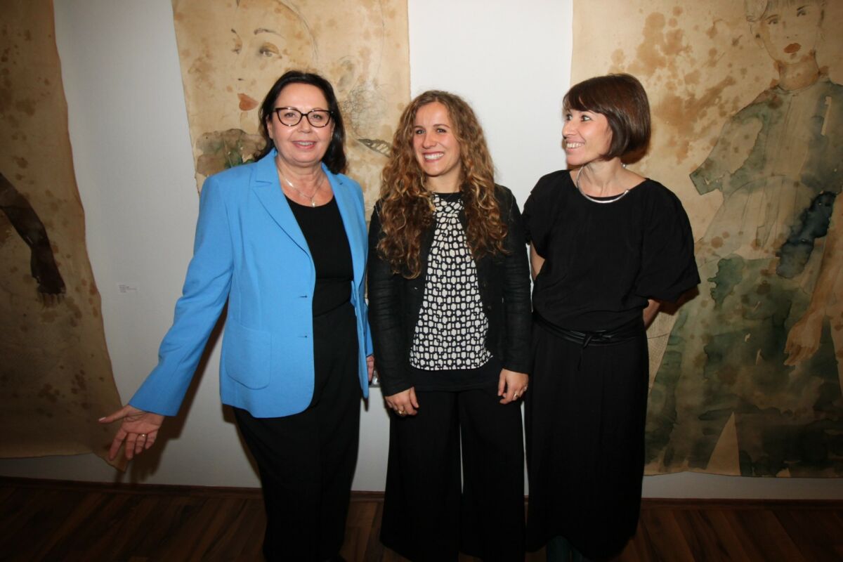 Vernissage Valeria Patrizi, Donne di Mare