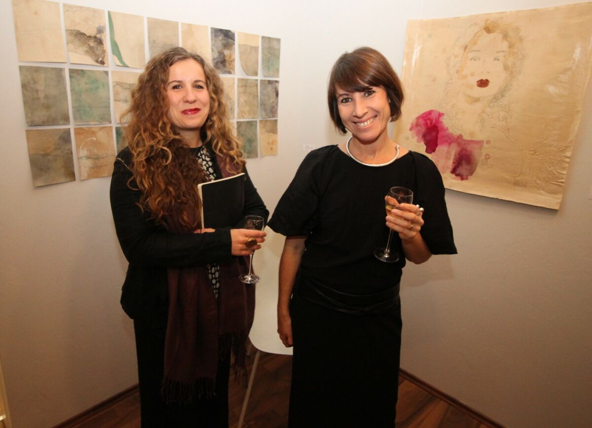 Vernissage Valeria Patrizi, Donne di Mare