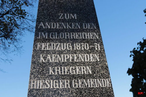 Kriegerehrenmal Deutsch-Französischer Krieg Kriegerehrenmal Deutsch-Französischer Krieg