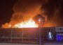 Großbrand im Firmengebäude der Bäckerei Rutz am ersten Weihnachtsfeiertag