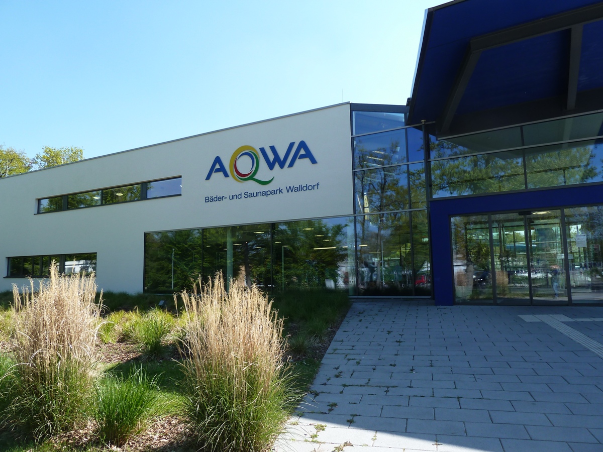 AQWA Walldorf: Temperatur wird moderat angehoben