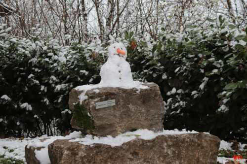 Mini Schneemann in Schatthausen