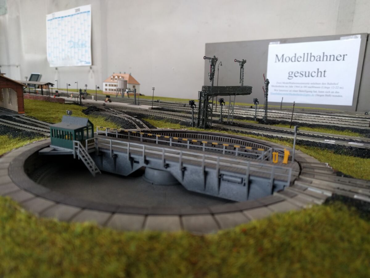 Ausstellung Bahnhofsmodell „Meckesheim 1922“ am 6. Januar 2023