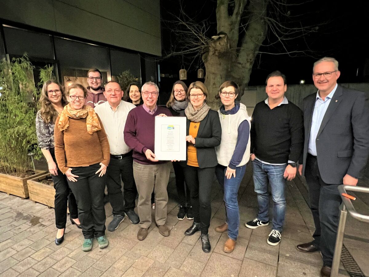 Walldorf behält das Fairtrade-Siegel
