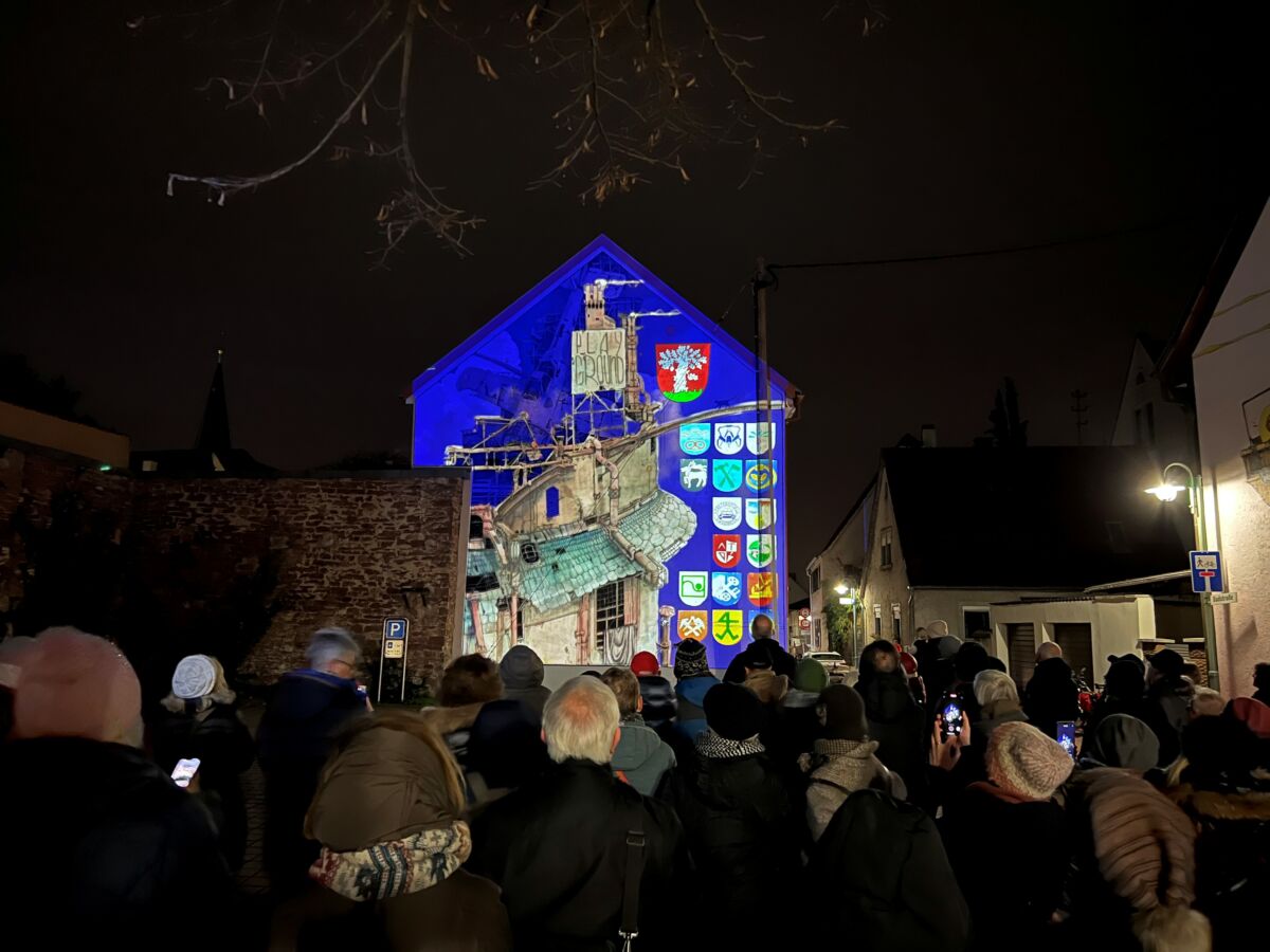 Kunst- und-Lichtshow verbindet Stadt und SAP