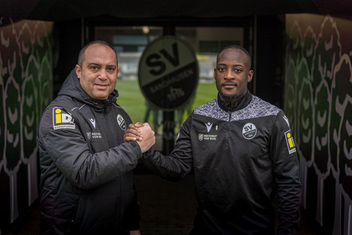 SV Sandhausen bindet auch Christian Kinsombi langfristig