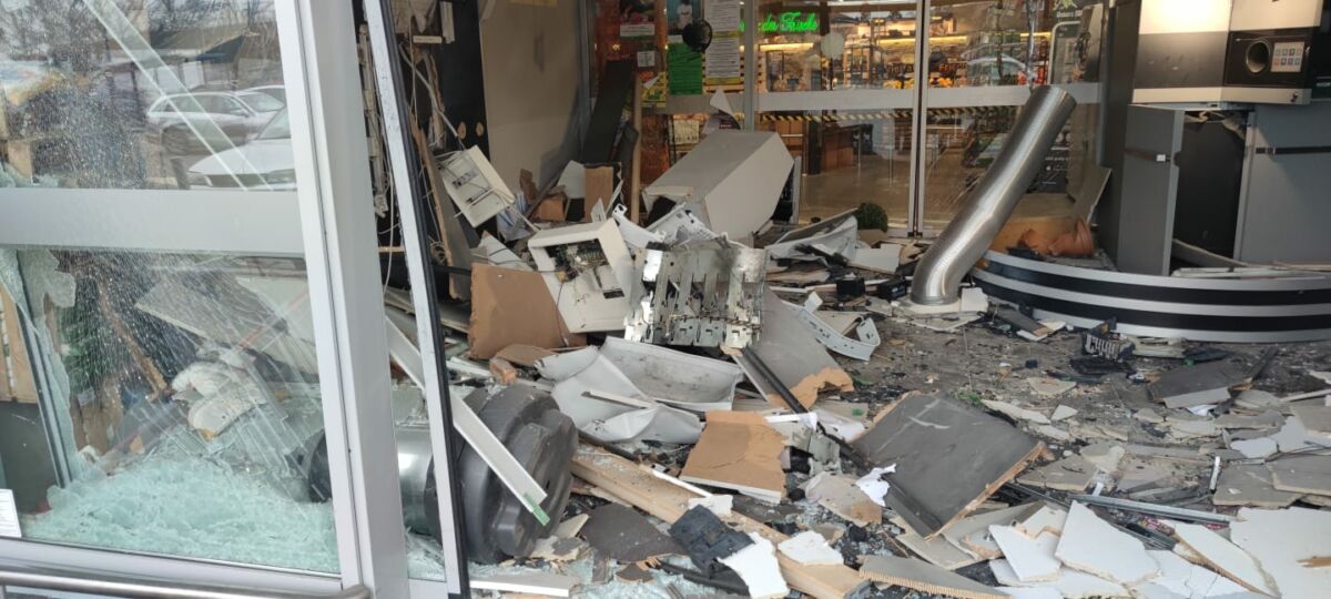 Walldorf – Geldautomatensprengung am Supermarkt (Fotogalerie)