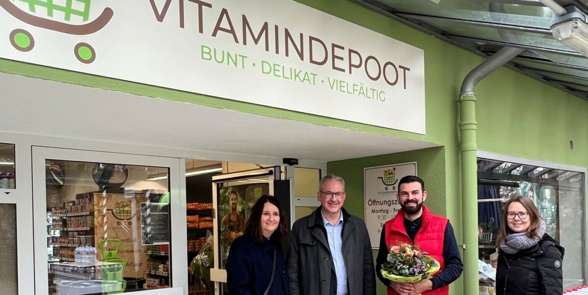 Walldorf: Lebensmittelgeschäft „Vitamindepoot“ in der Stiftstraße neu eröffnet