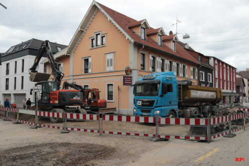 Restaurant an der Baustelle