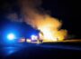 Nußloch – Geparkter PKW geht plötzlich in Flammen auf