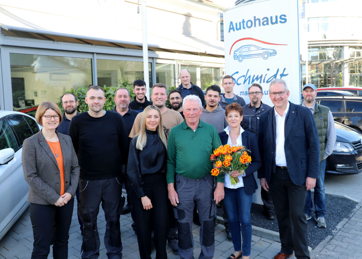 Autohaus Schmidt feiert 35-jähriges Bestehen