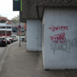 Illegale Graffiti in Wiesloch