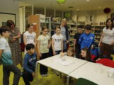 Abschlussparty zum Leseclub in der Bücherei im Schulzentrum Walldorf