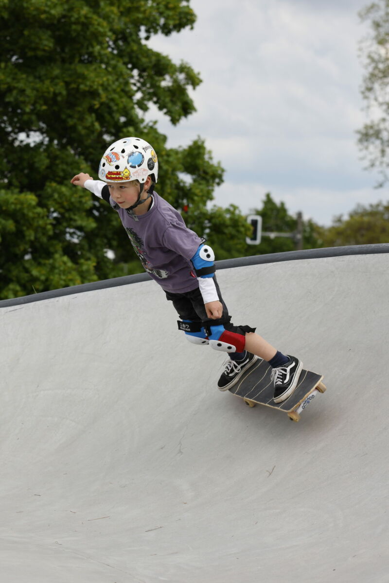 Gelungene Premiere im Skaterpark Walldorf