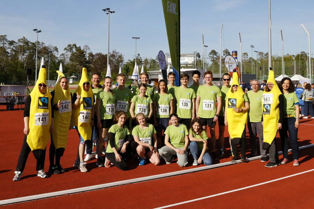 Beste Stimmung beim fünften Volksbank Kraichgau Firmenlauf Walldorf