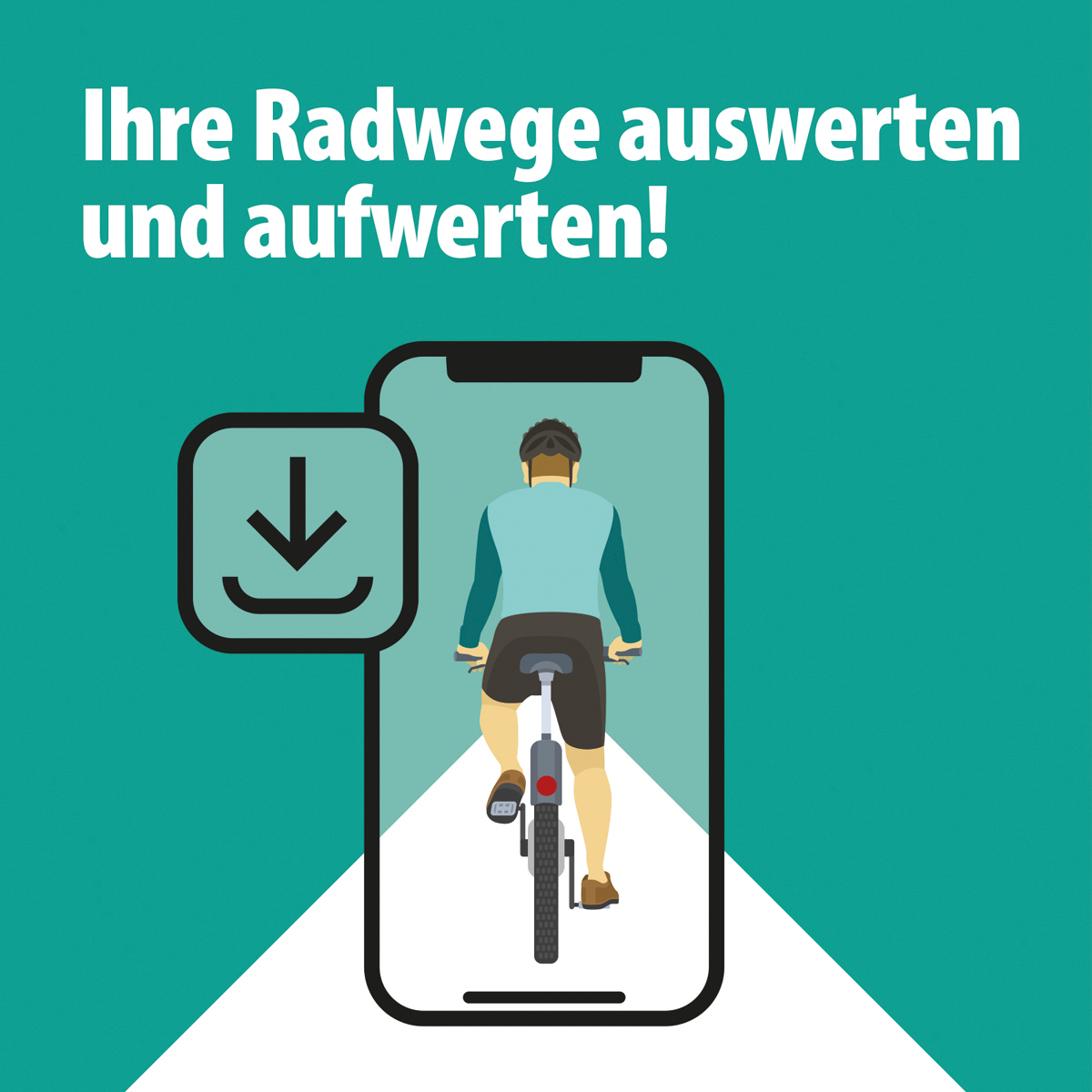 Gemeinsam Daten sammeln für gute Radwege