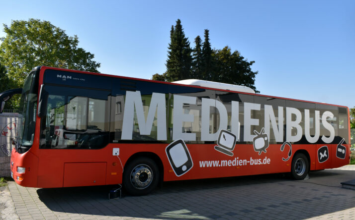 Der Medienbus kommt nach Walldorf