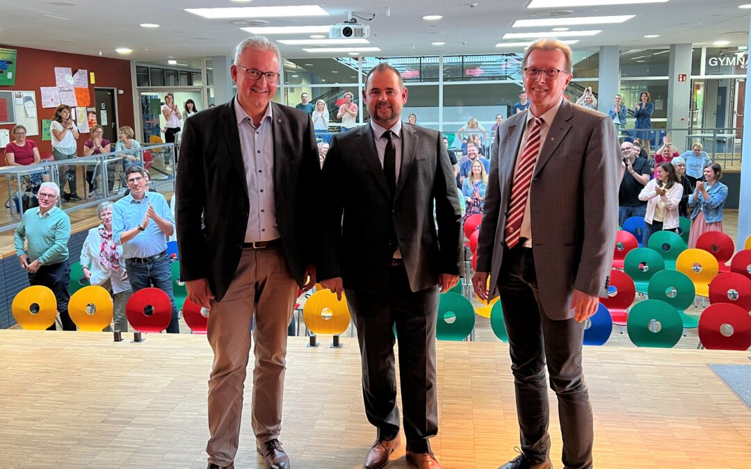 Jürgen Brunsch am Gymnasium Walldorf zum Schulleiter bestellt