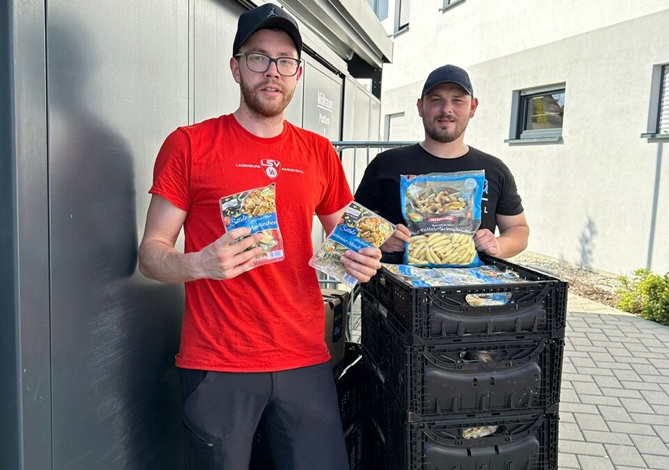 Ladenburger Sportvereinigung 1864 e. V. spendet Lebensmittel an die Tafel