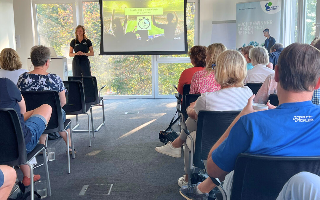 Sportvereine machen sich gemeinsam mit der AOK und Anpfiff ins Leben fit für die Zukunft