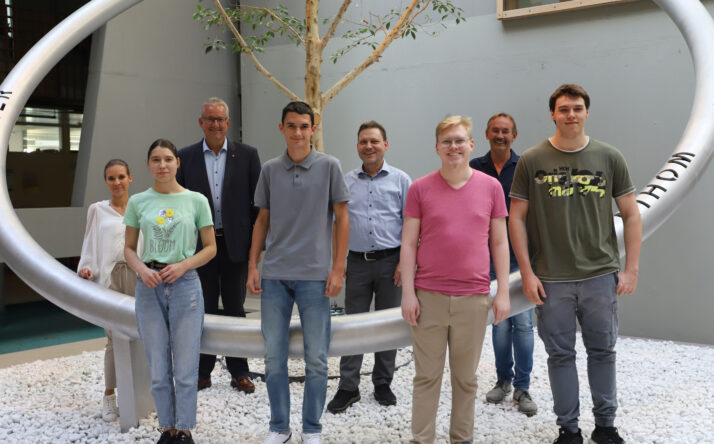 Stadt Walldorf begrüßt ihre neuen Auszubildenden