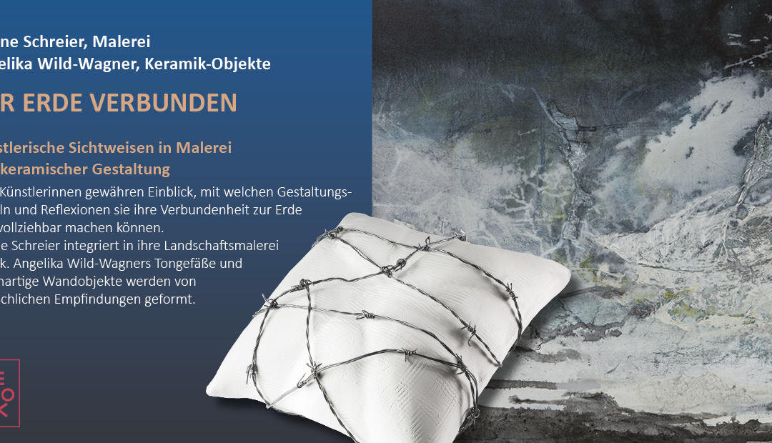 “Der Erde verbunden” – Vernissage am 14.10. in der GEDOK Galerie Heidelberg