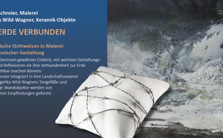 “Der Erde verbunden” – Vernissage am 14.10. in der GEDOK Galerie Heidelberg