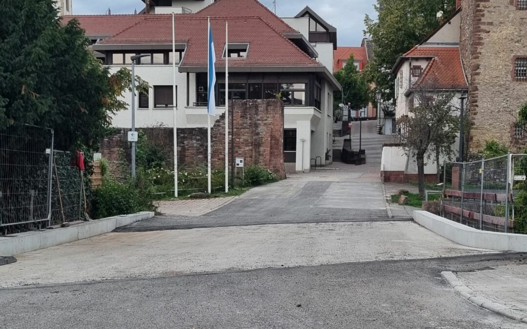 Verlegung der Fernwärmeleitungen am Röhrbuckel abgeschlossen