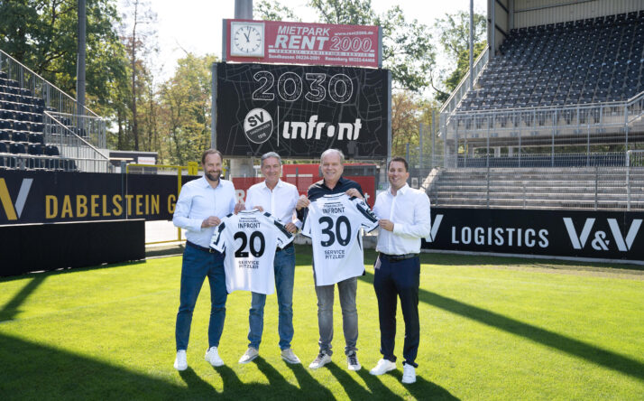 Der SV Sandhausen und Infront setzen auf Langfristigkeit