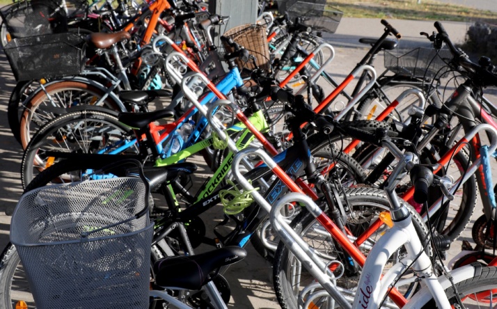 Schulzentrum Walldorf: Fahrradständer werden erneuert
