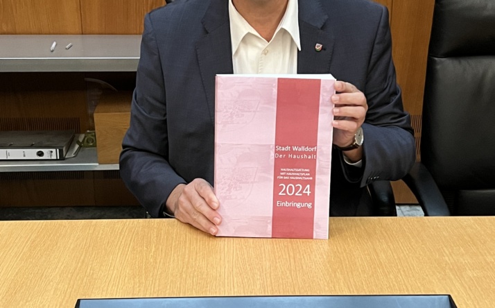 Haushaltsrede von Walldorfs Bürgermeister Matthias Renschler