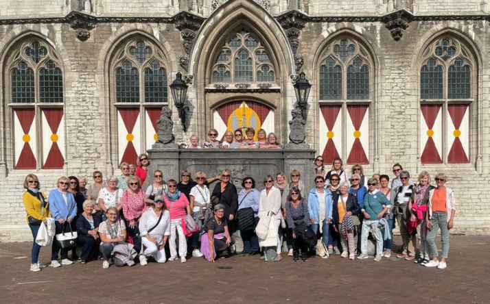 46 Wieslocher Frauen erkunden Holland