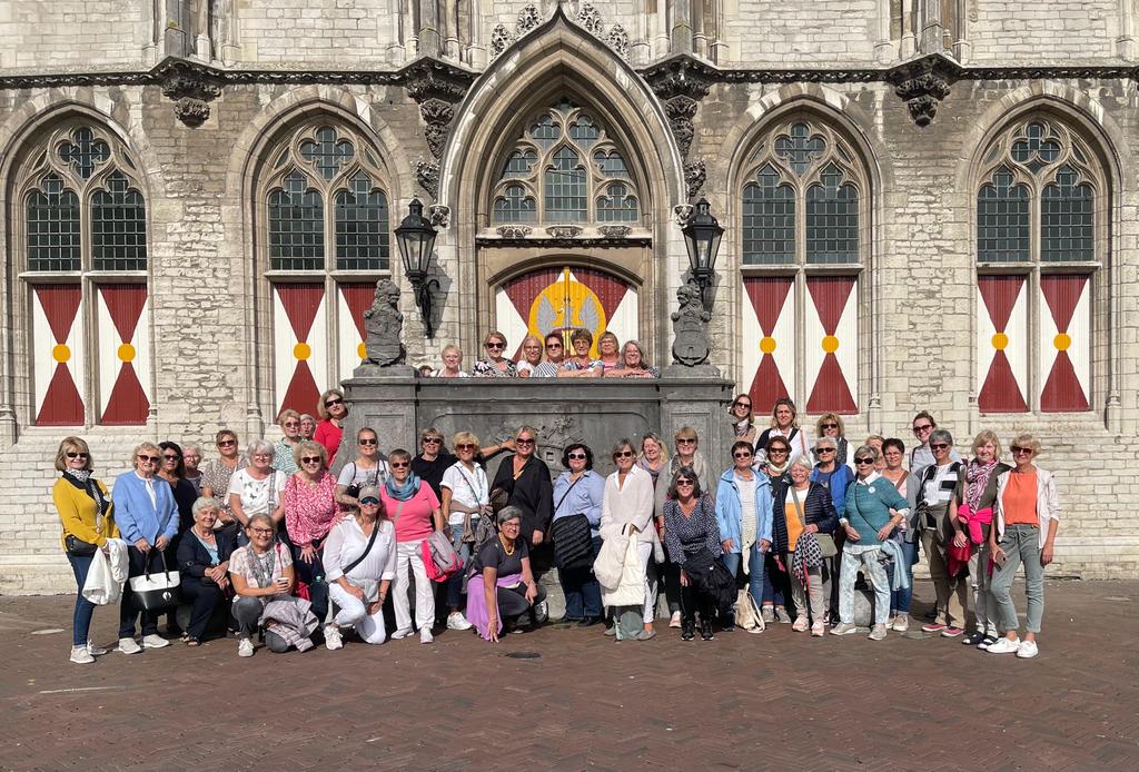 46 vrouwen uit Weesloch verkennen Nederland