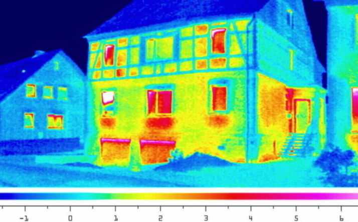 Thermografie-Aktion der Stadt Walldorf für Wohngebäude