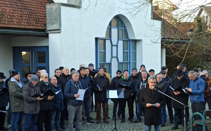 Jahreswechsel mit dem MGV Frohsinn Baiertal