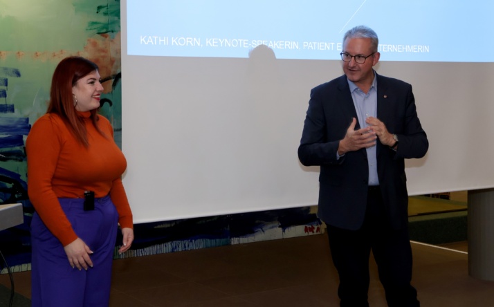 Kathi Korn informiert beim Diabetes-Aktionstag über weit verbreitete Erkrankung
